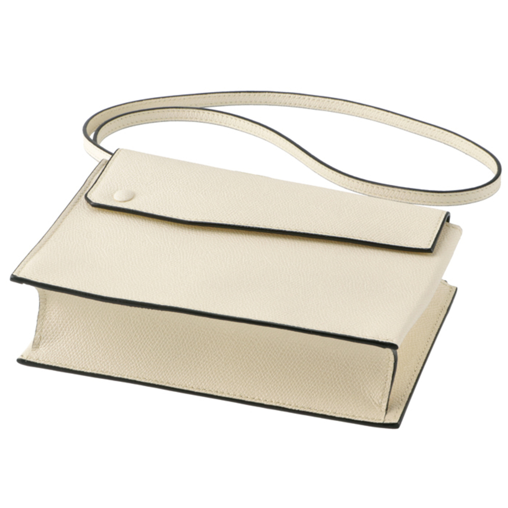Valextra Pocket Mini Shoulder Bag White - Picture 4 of 9